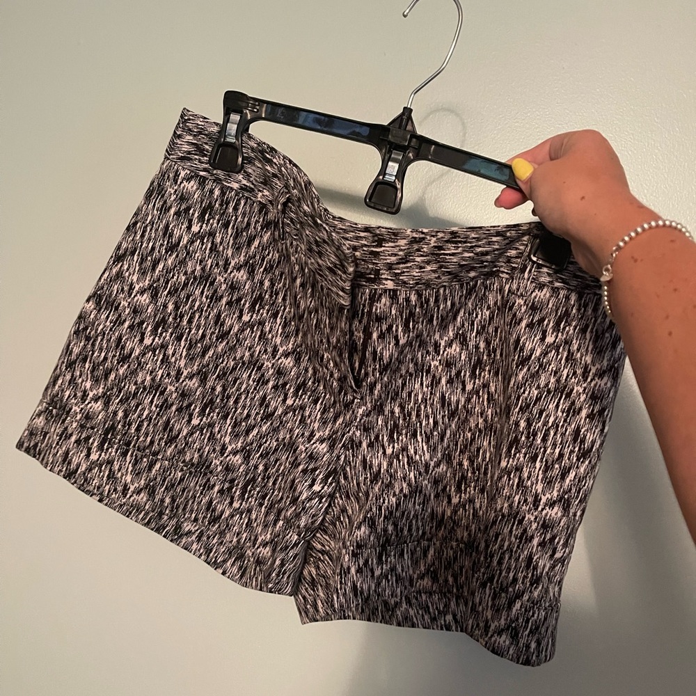 Black and White Express Shorts